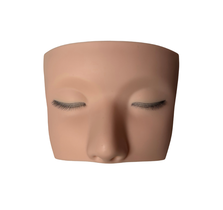 3-Lash Layered Mannequin Head