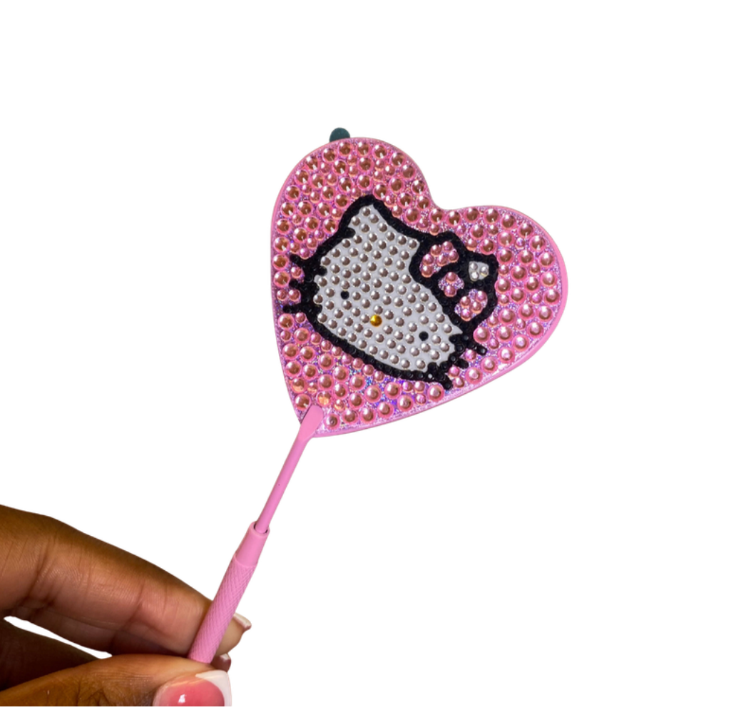 Hello kitty heart mirror