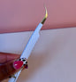 Curved Isolation Tweezer-White