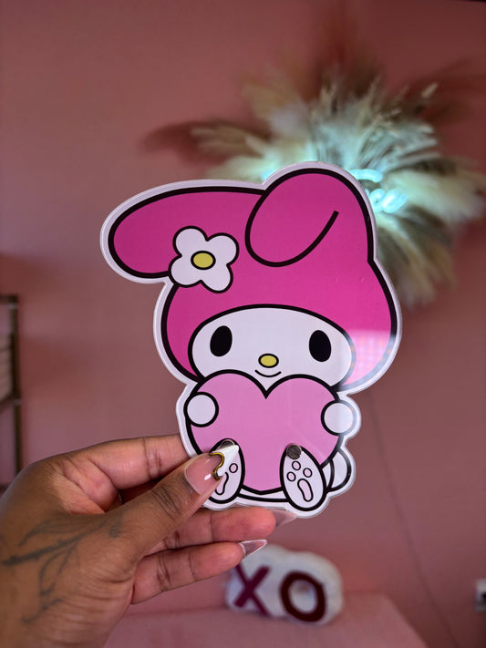 Hello kitty Heart lash tile