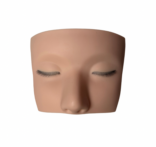 3-Lash Layered Mannequin Head