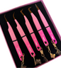 XL Fuchsia Fiber tip Tweezer collection (5pcs)